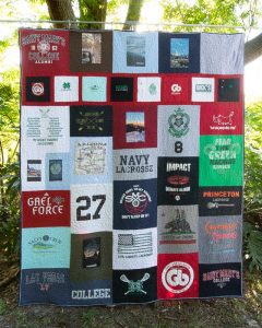 College Graduation T-Shirt Quilt
