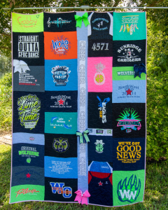 High School Graduation T-Shirt Quilt