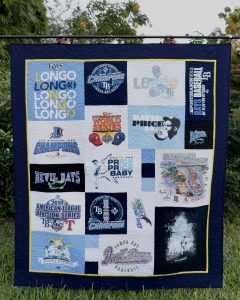 Tampa Bay Rays T-shirt Quilt