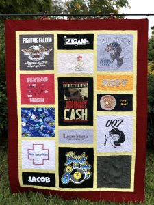 Christmas Gift T-shirt Quilt