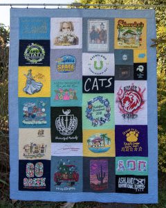Elementary thru College T-shirt Quilt