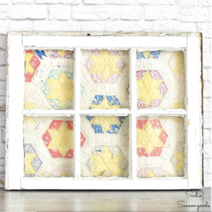 Cutter Quilt Antique window framing