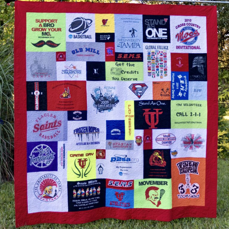 Rhapsody red T-shirt Quilts